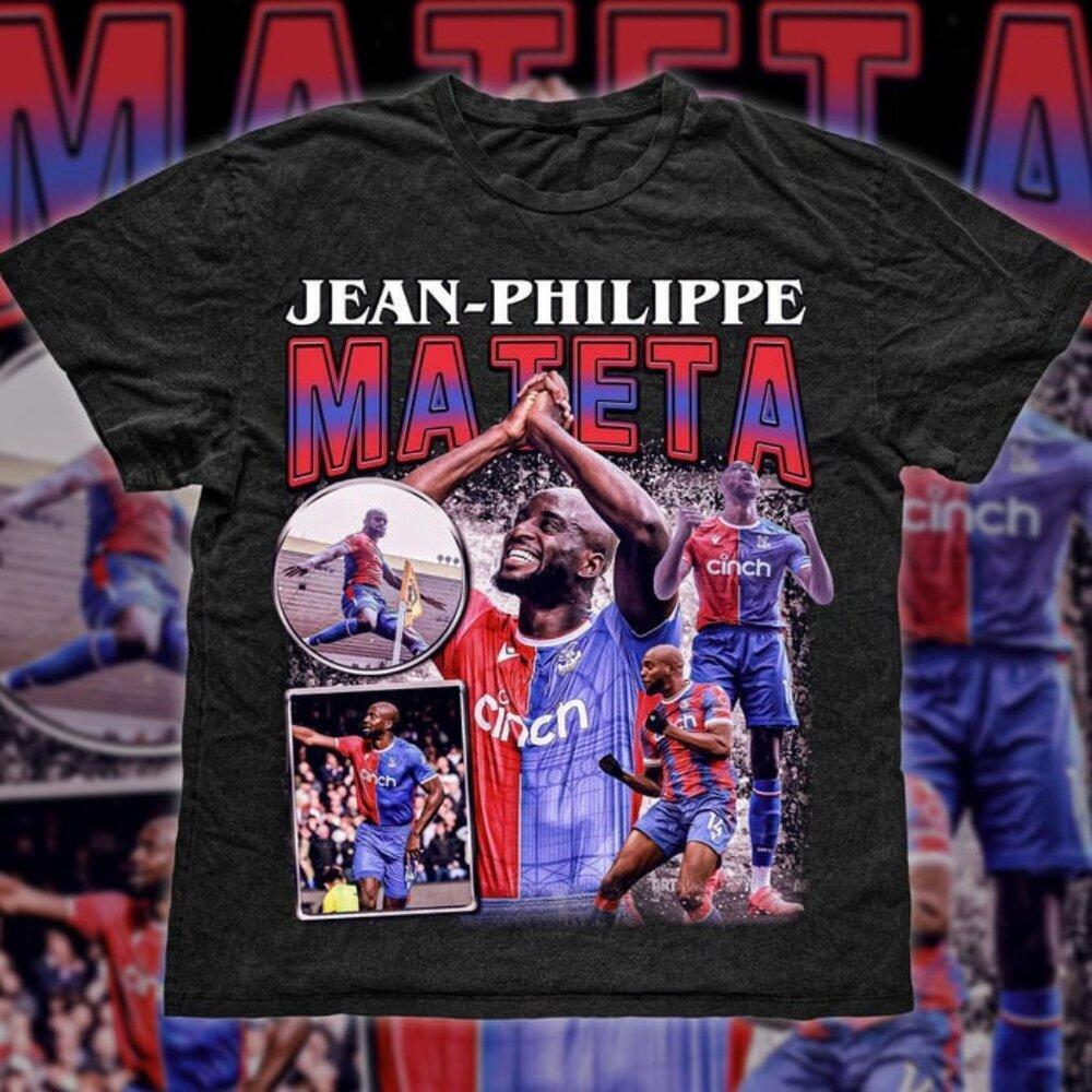 Retro Jean Philippe Mateta T Crystal Palace Soccer Shirt Retro Vtg